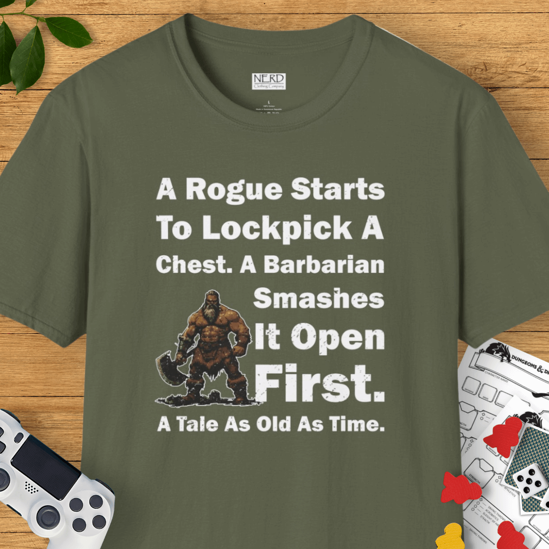 Classic Barbarian Lockpicking T-Shirt