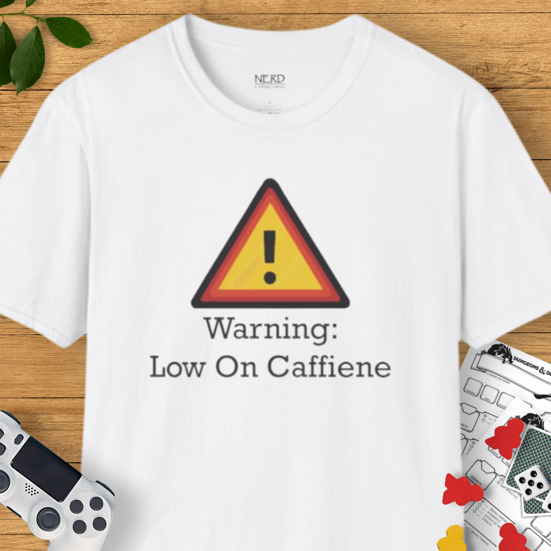 Caffeine Warning T-Shirt