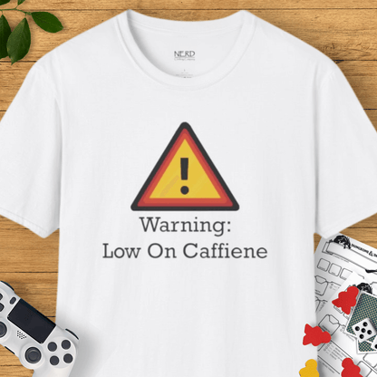 Caffeine Warning T-Shirt