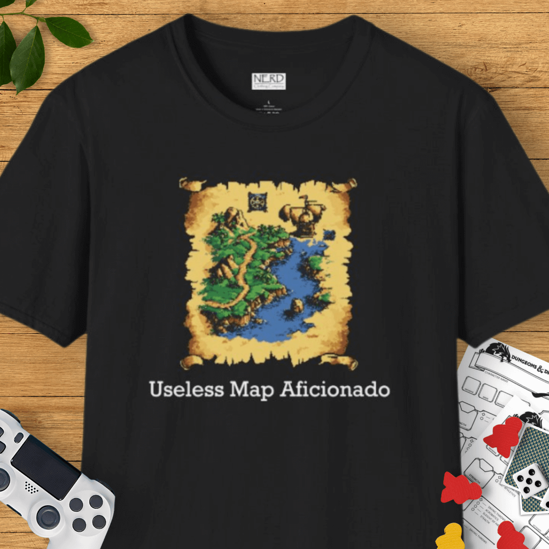 Useless Map Aficionado T-Shirt