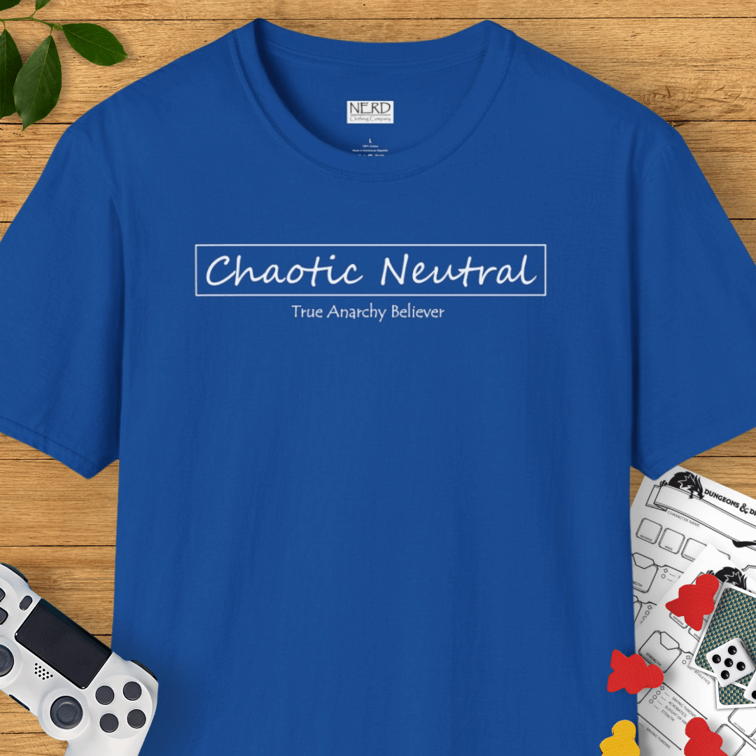 Chaotic Neutral: True Anarchy T-Shirt