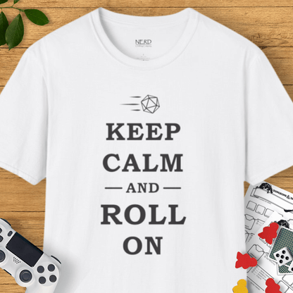 Keep Calm And Roll On T-Shirt