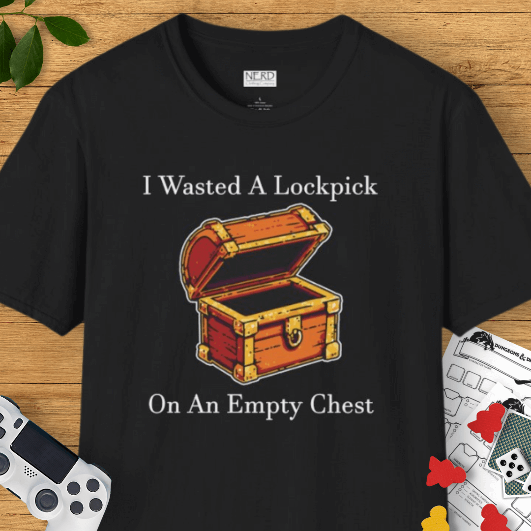 I Wasted Lockpicks T-Shirt