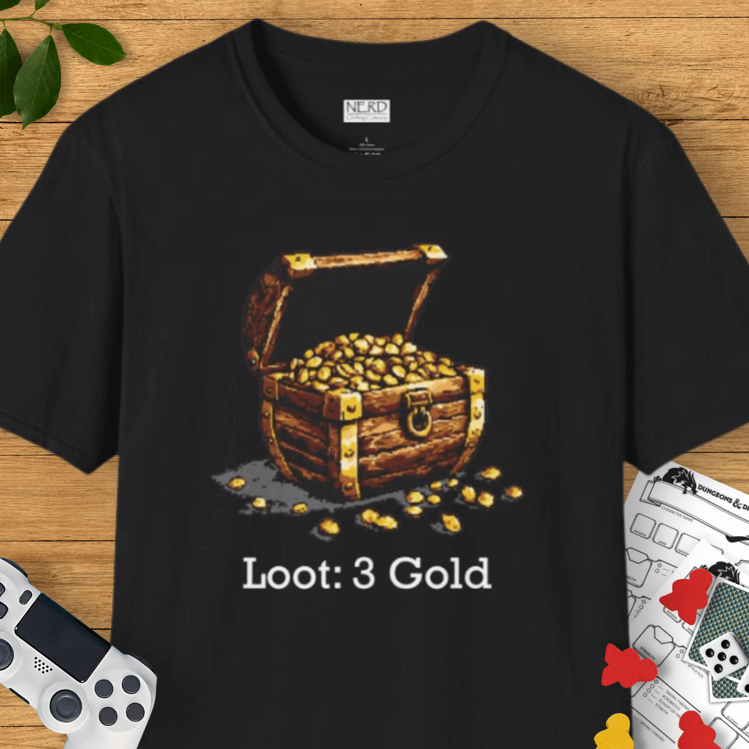 Looted 3 Gold T-Shirt