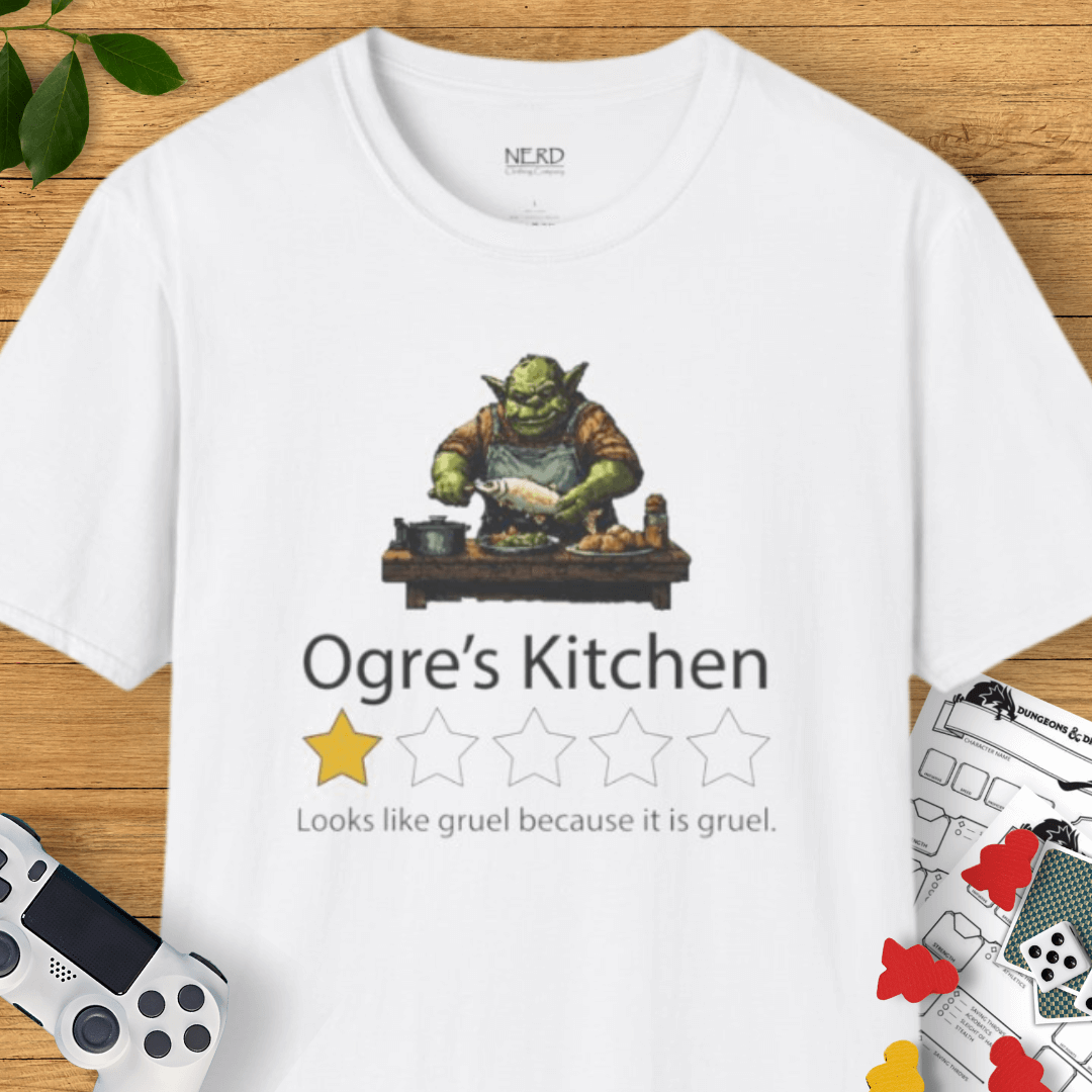 Ogre's Kitchen Review T-Shirt