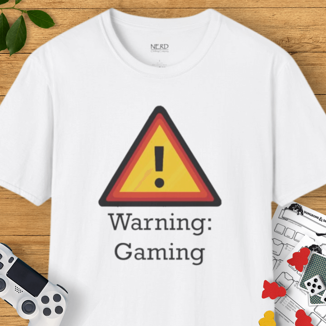 Warning: Gaming T-Shirt