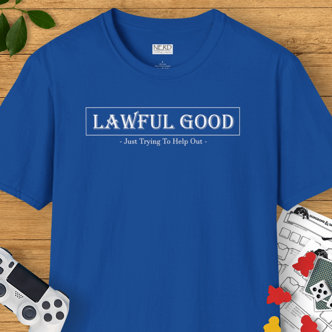 Lawful Good: Just Helping T-Shirt