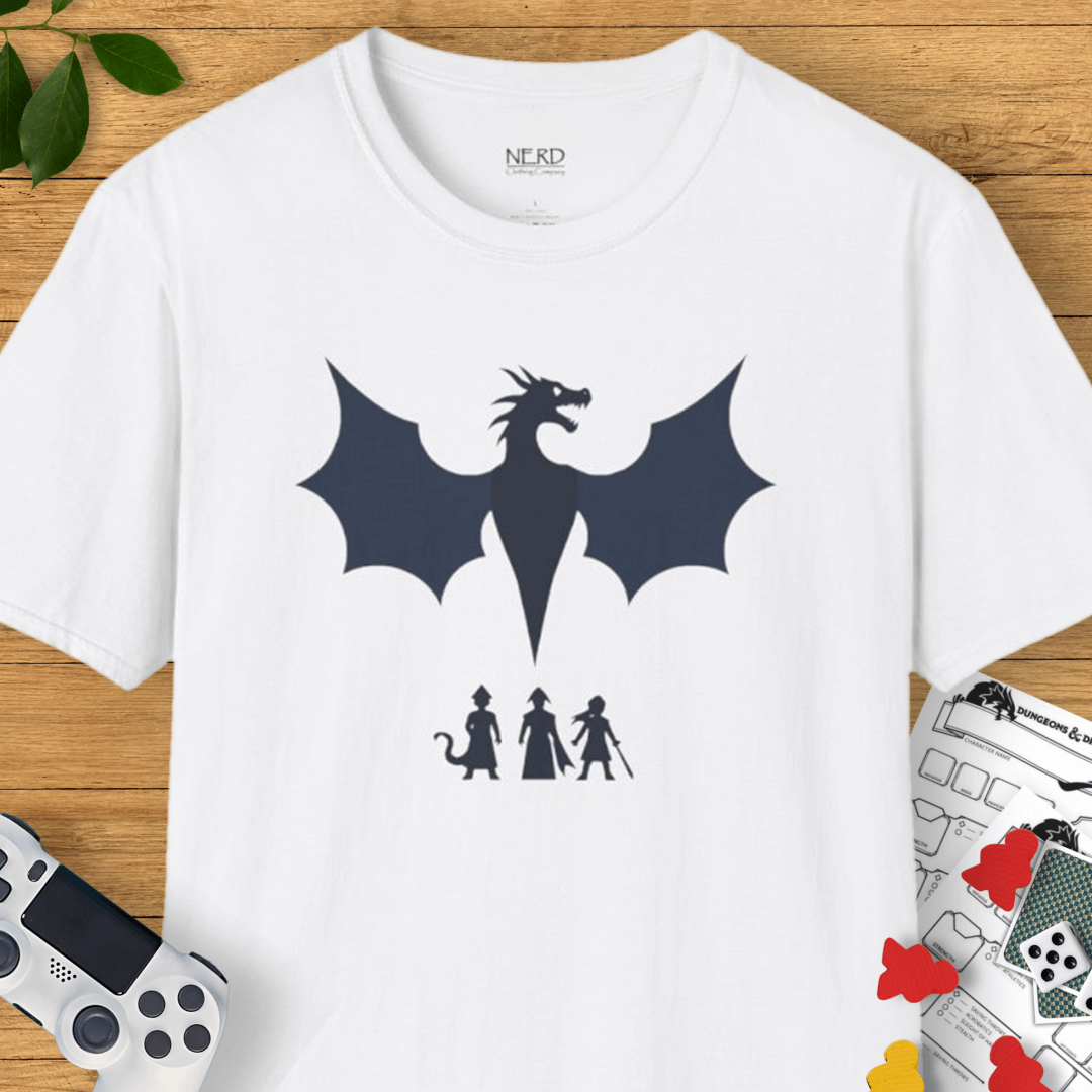 Blue Party VS Dragon T-Shirt