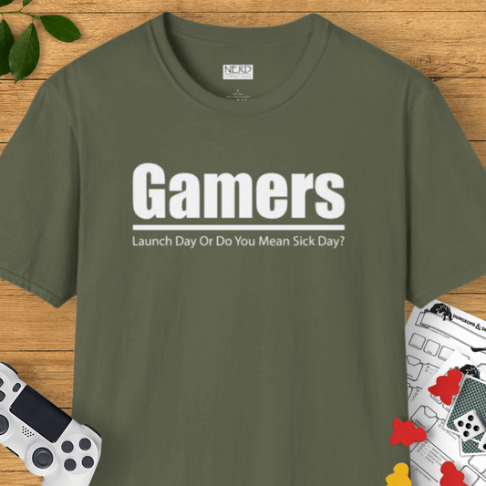 Gamer Sick Day T-Shirt