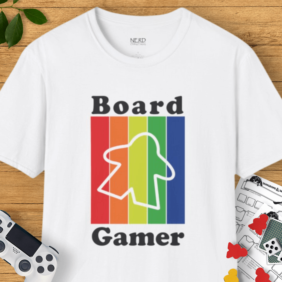 Board Gamer Meeple T-Shirt