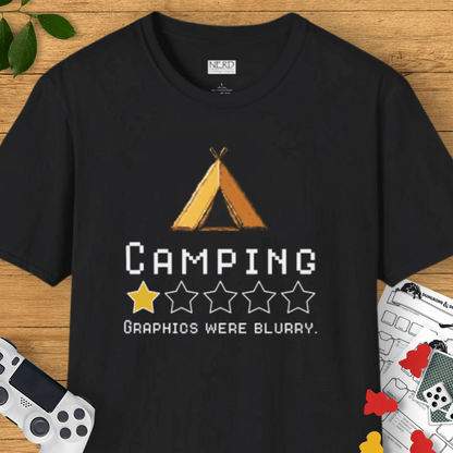 Camping Graphics Review T-Shirt