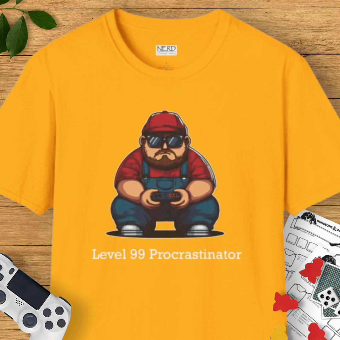 Level 99 Procrastinator T-Shirt