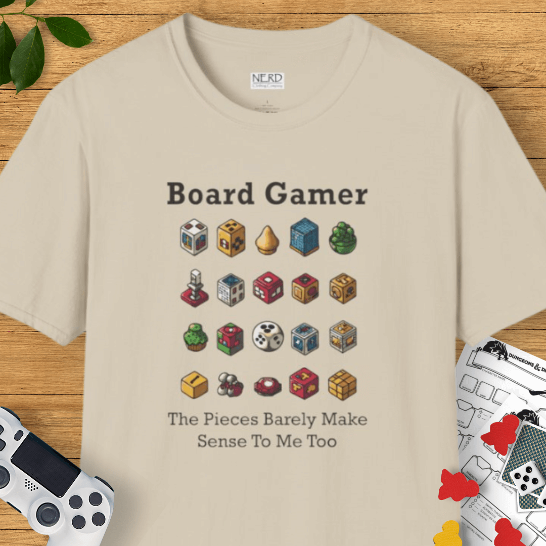 Board Gamer Pieces T-Shirt