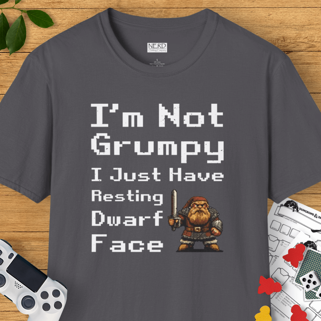 Resting Dwarf Face T-Shirt