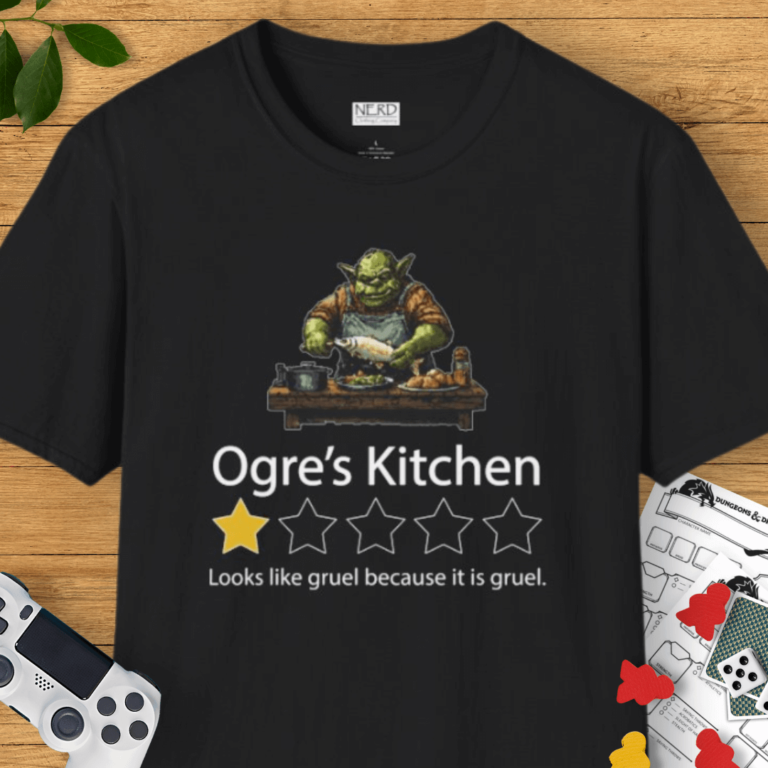 Ogre's Kitchen Review T-Shirt