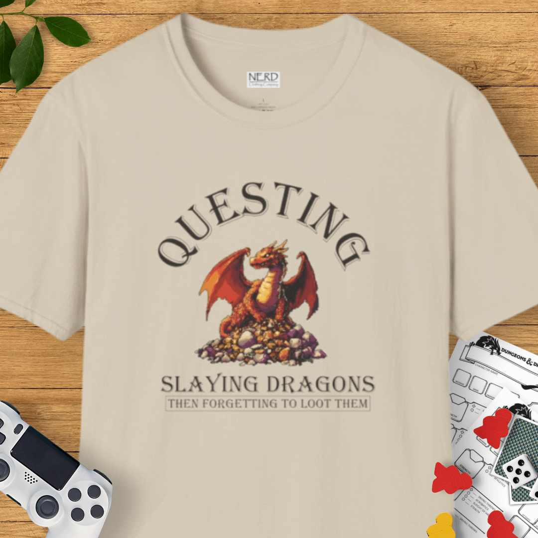 Questing & Forgetting To Loot T-Shirt