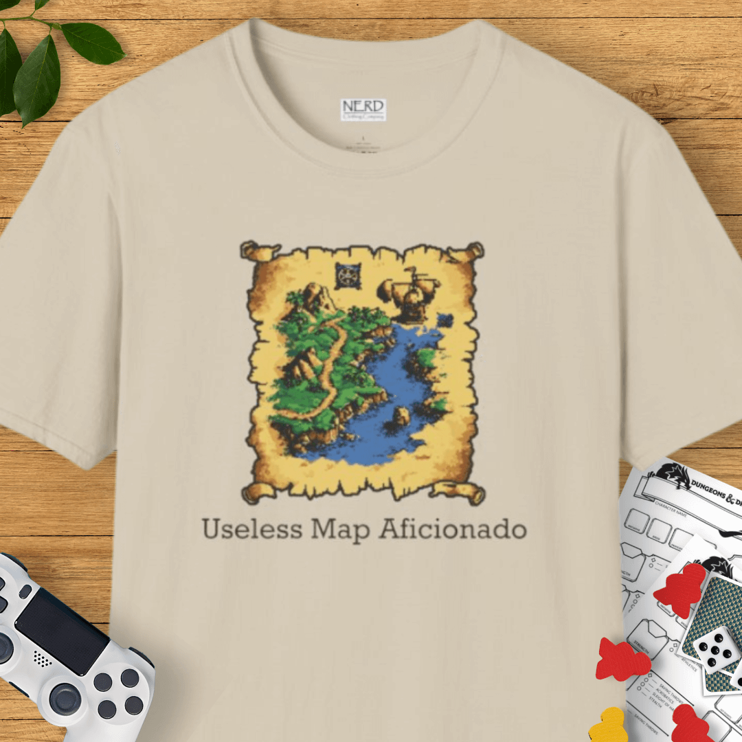 Useless Map Aficionado T-Shirt