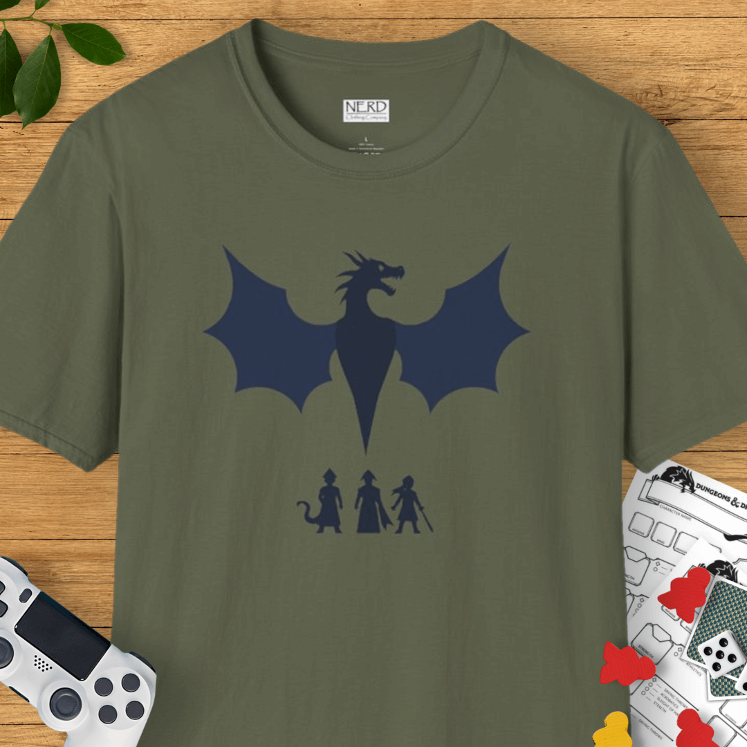 Blue Party VS Dragon T-Shirt