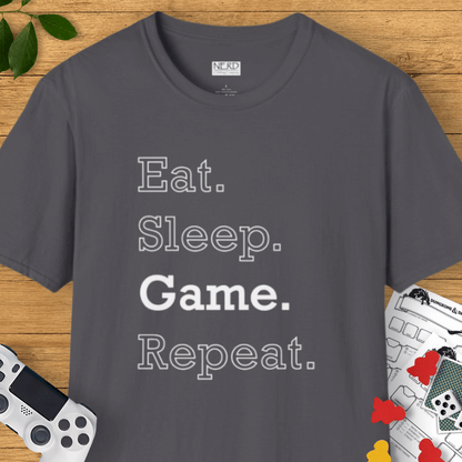 Eat. Sleep. Game. Repeat. T-Shirt