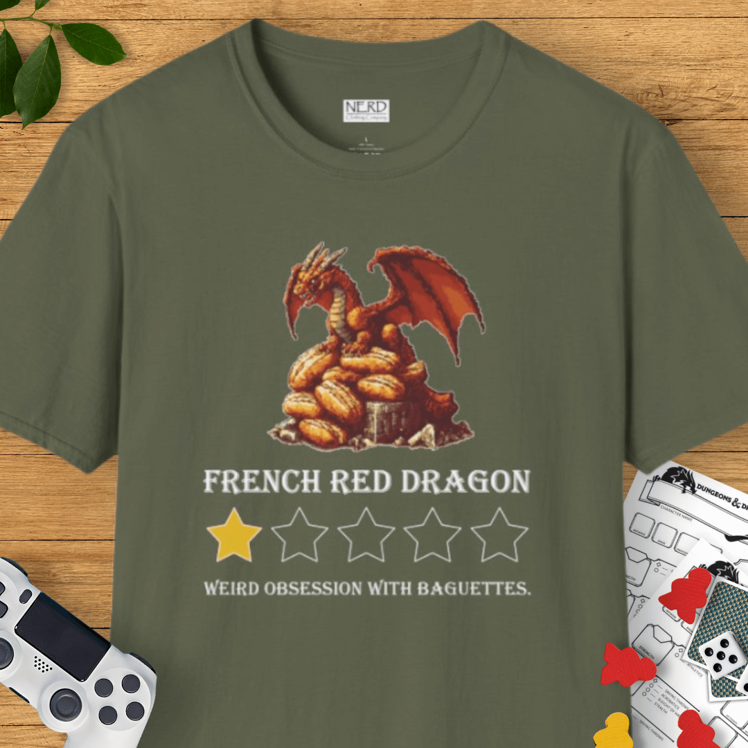 French Red Dragon T-Shirt