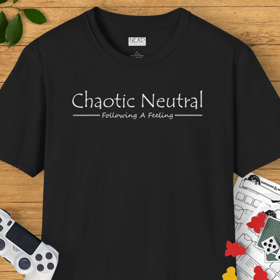 Chaotic Neutral: Following A Feeling T-Shirt