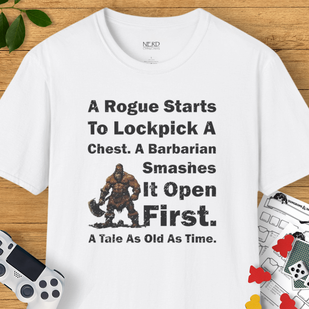 Classic Barbarian Lockpicking T-Shirt