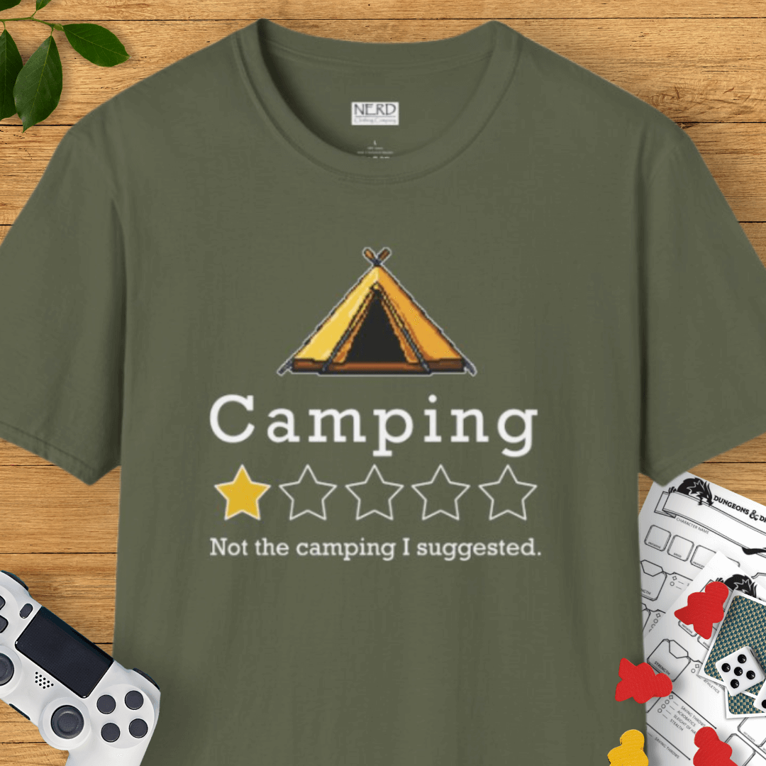 Wrong Camping Review T-Shirt