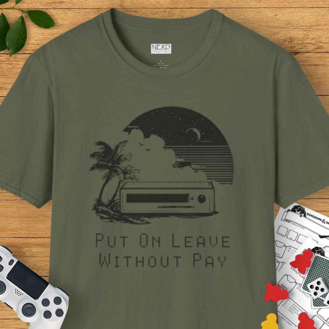 CD Player Leave T-Shirt