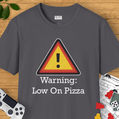 Low Pizza Warning T-Shirt