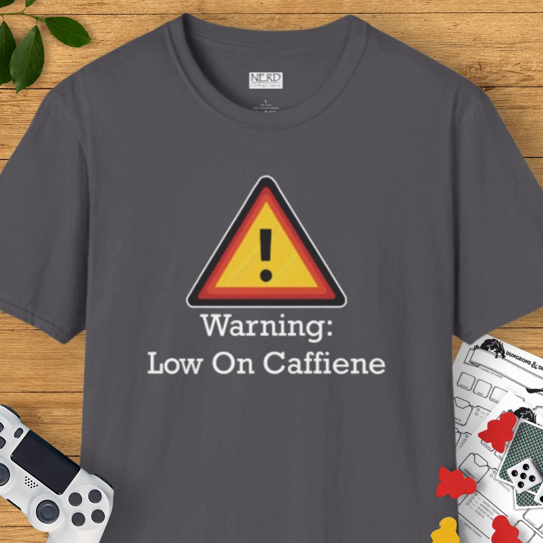 Caffeine Warning T-Shirt