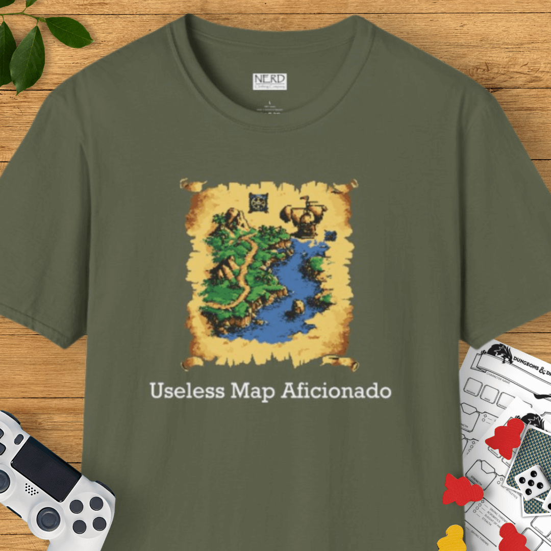 Useless Map Aficionado T-Shirt