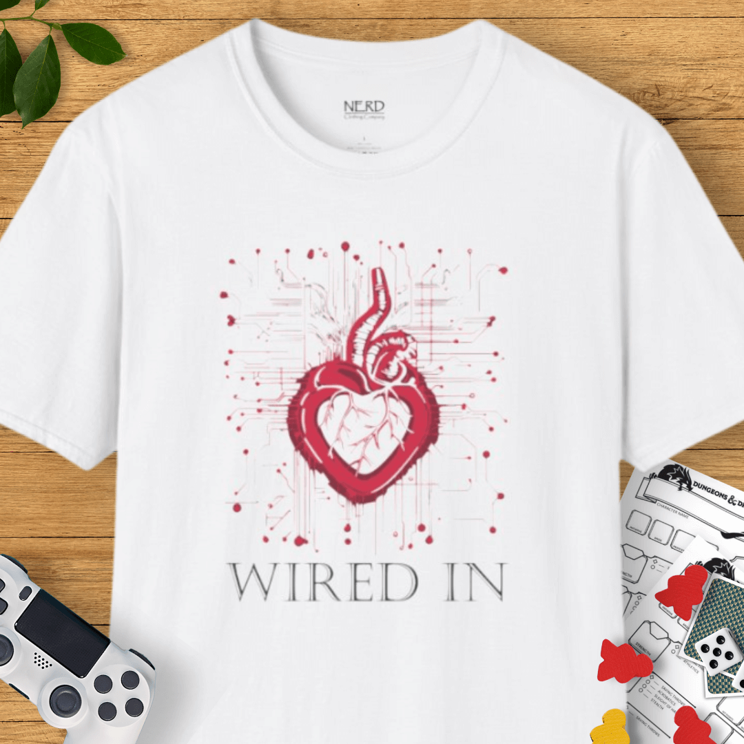 Wired In Heart T-Shirt