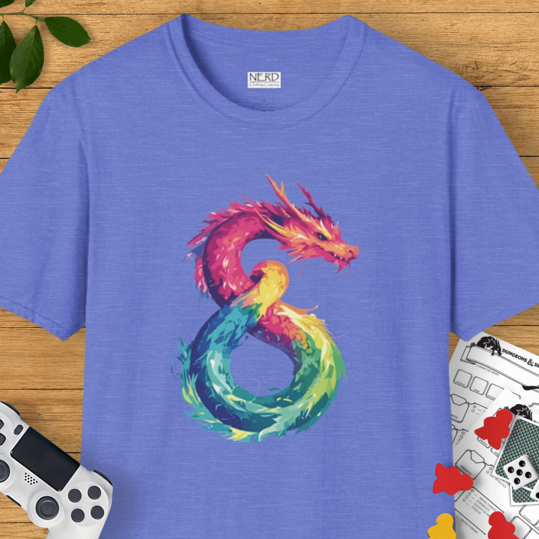 Rainbow Dragon Ampersand T-Shirt