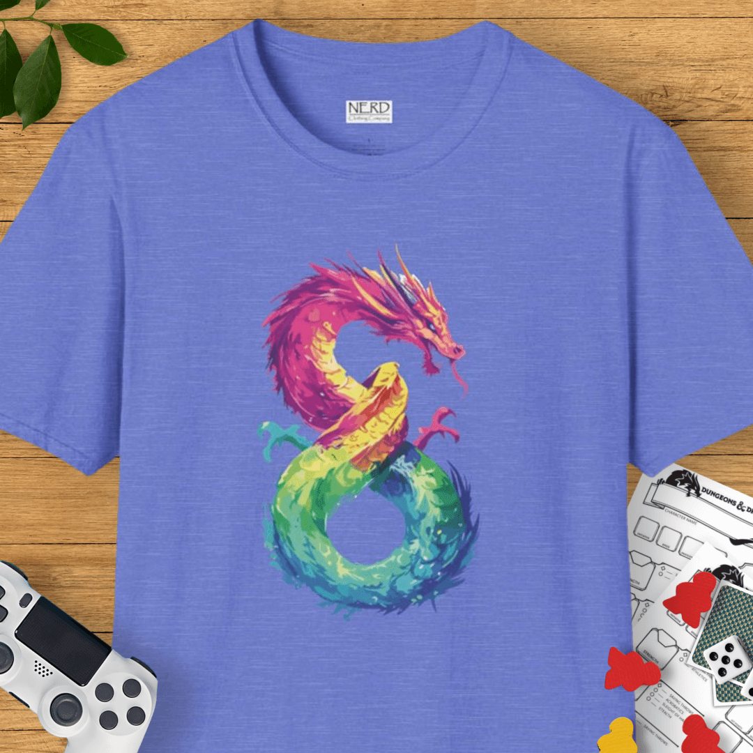 Rainbow Dragon Ampersand T-Shirt