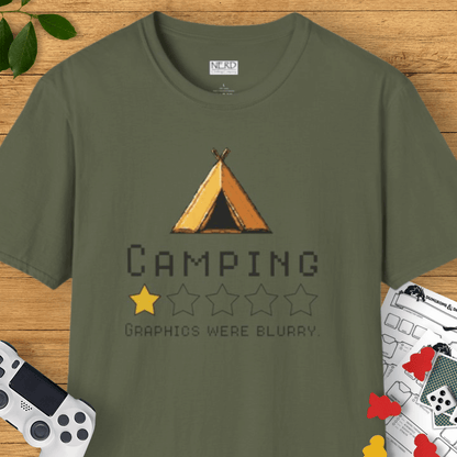 Camping Graphics Review T-Shirt