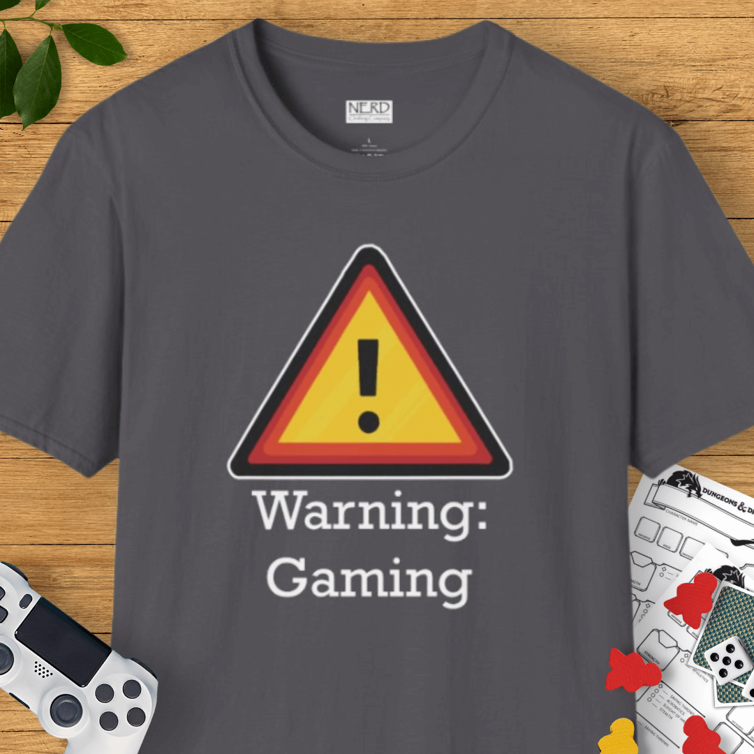 Warning: Gaming T-Shirt