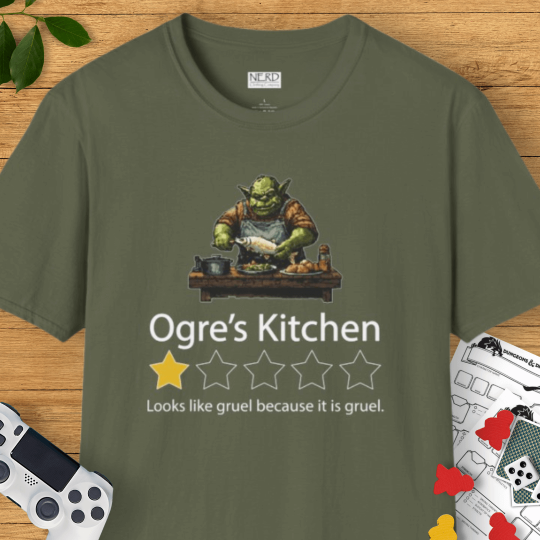 Ogre's Kitchen Review T-Shirt