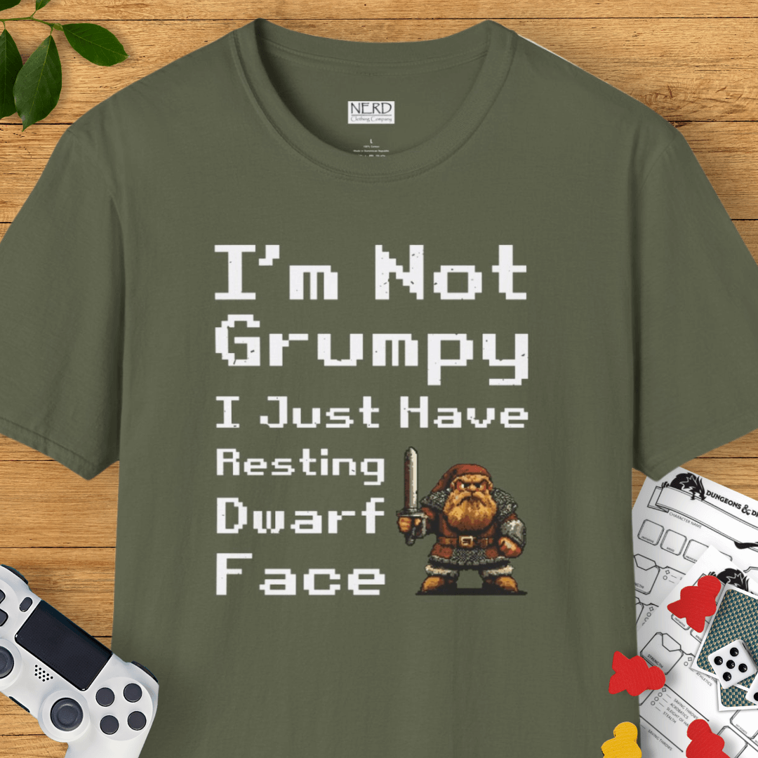 Resting Dwarf Face T-Shirt