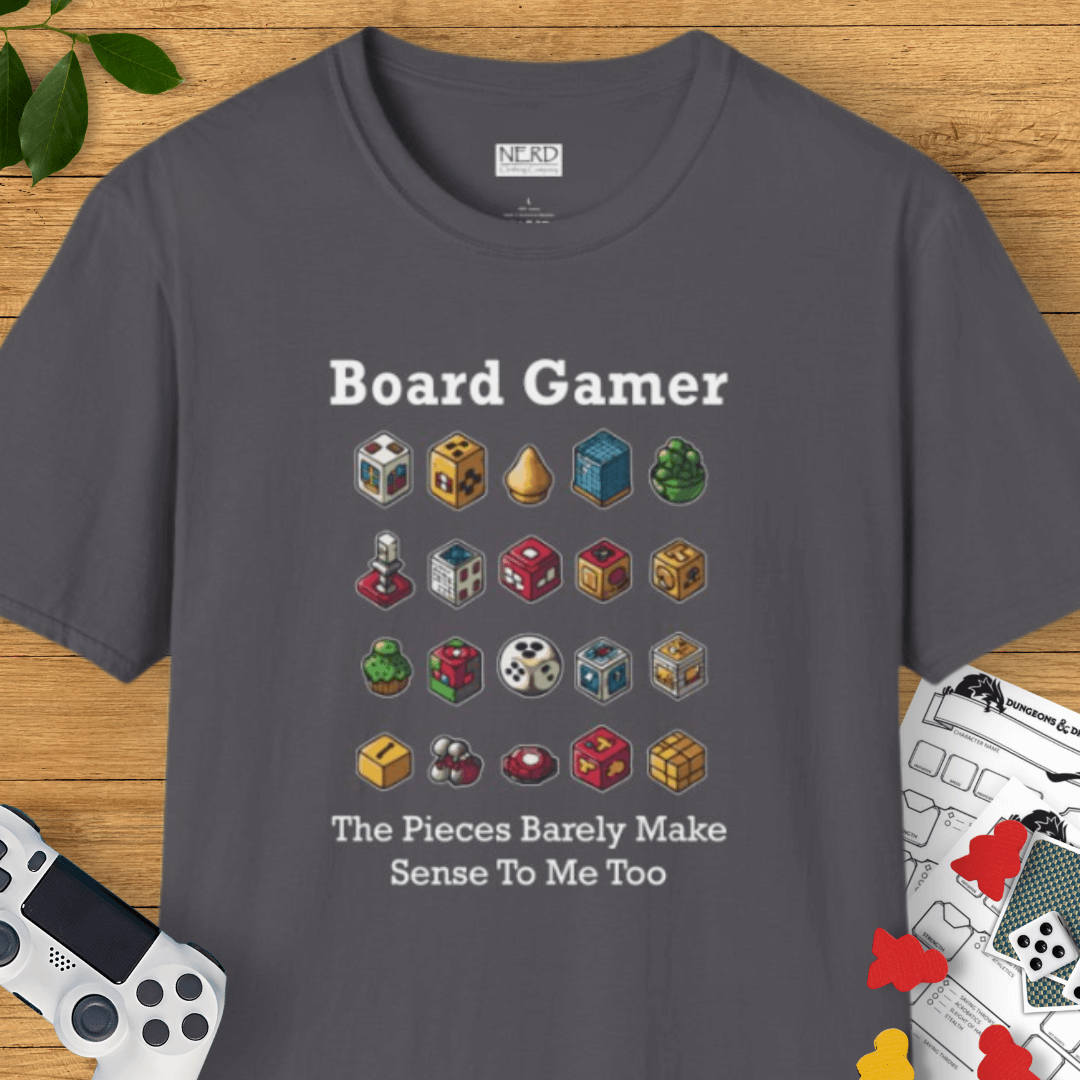 Board Gamer Pieces T-Shirt