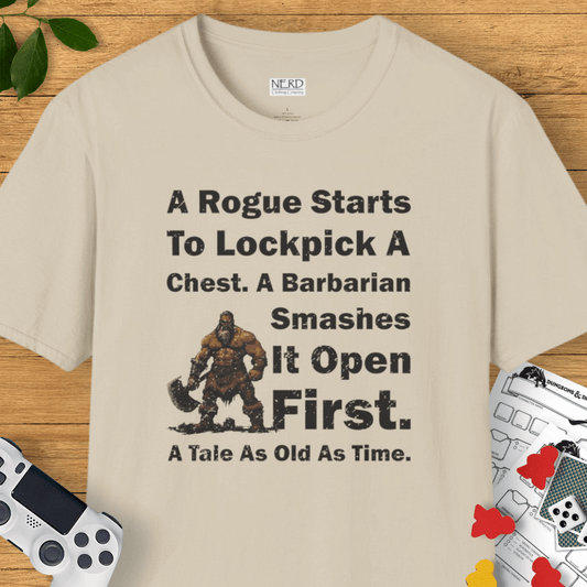 Classic Barbarian Lockpicking T-Shirt