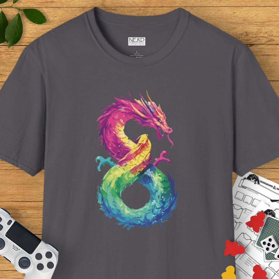 Rainbow Dragon Ampersand T-Shirt