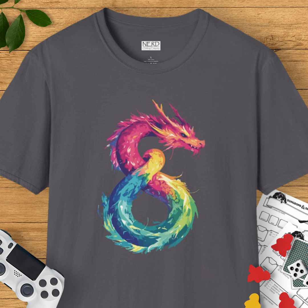 Rainbow Dragon Ampersand T-Shirt