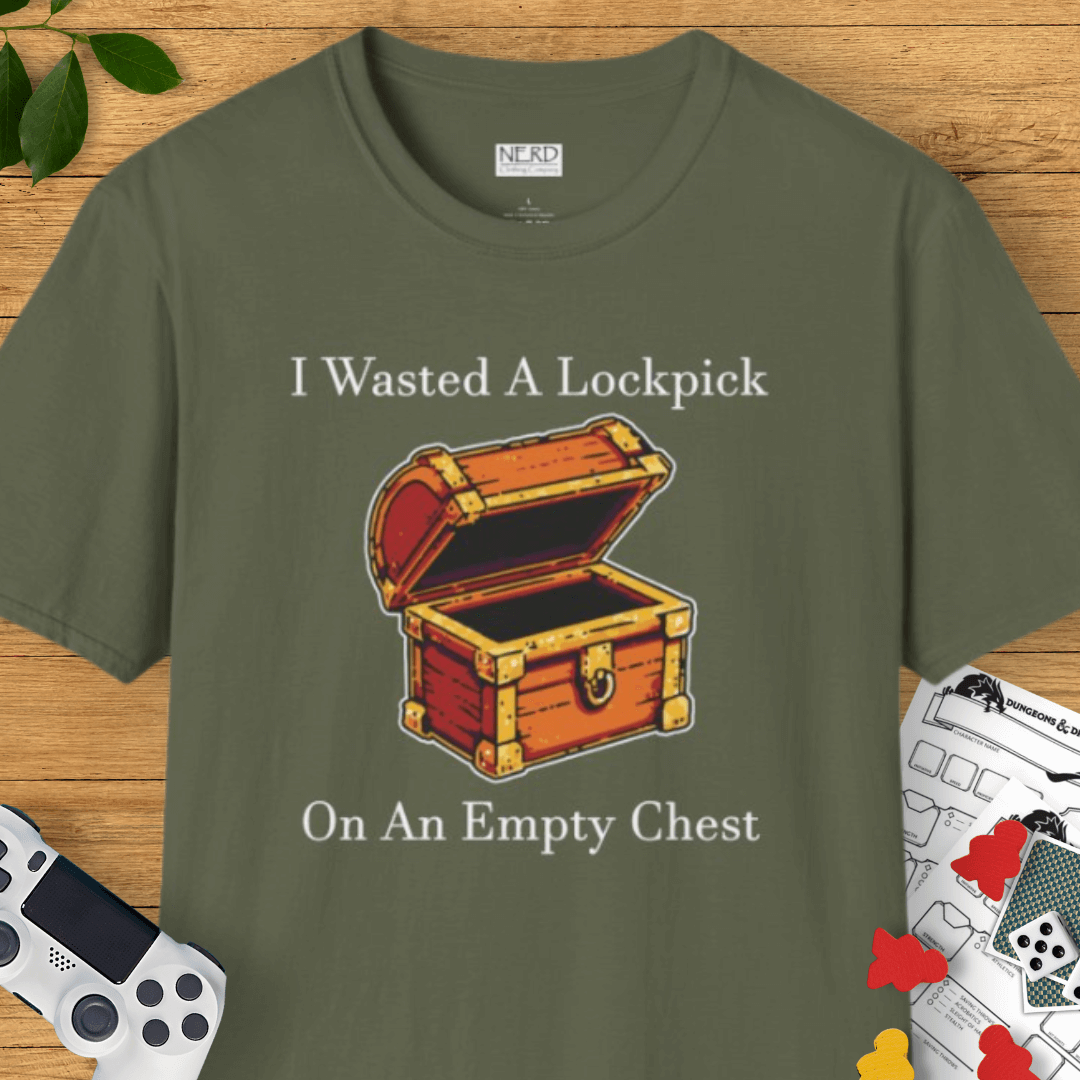 I Wasted Lockpicks T-Shirt