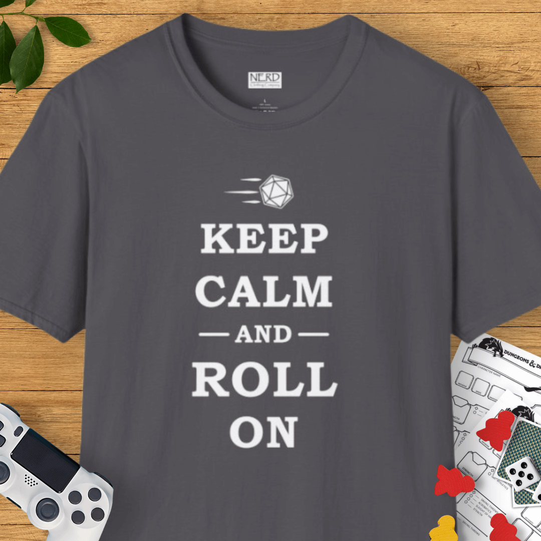 Keep Calm And Roll On T-Shirt