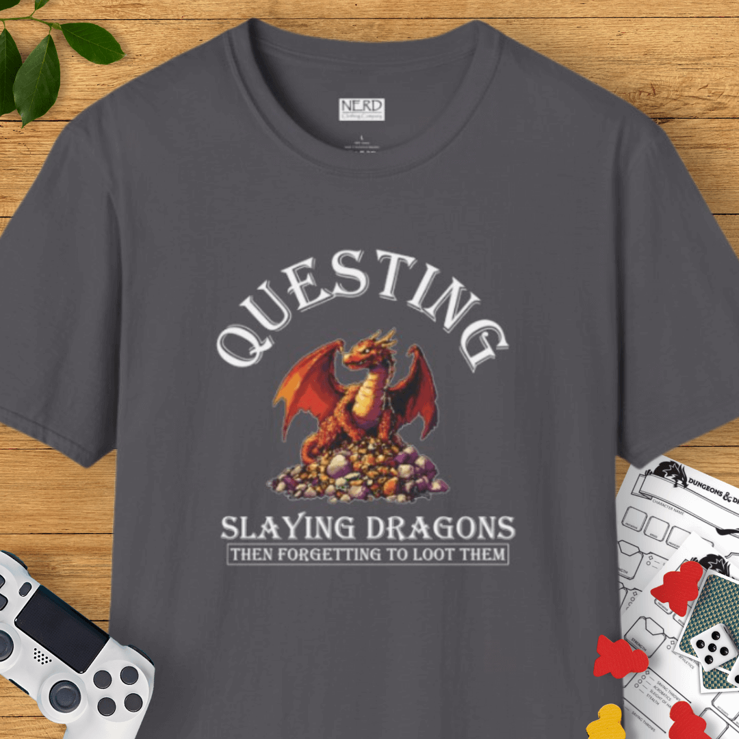 Questing & Forgetting To Loot T-Shirt