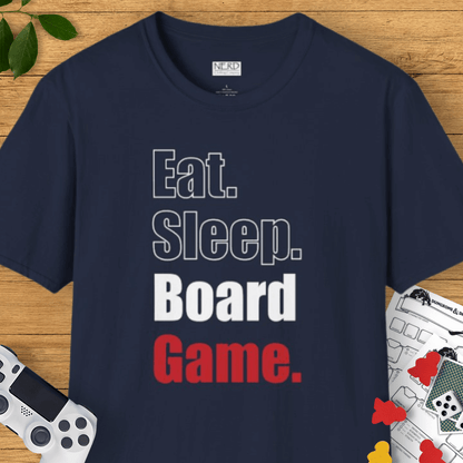 Eat. Sleep. Board Game. T-Shirt