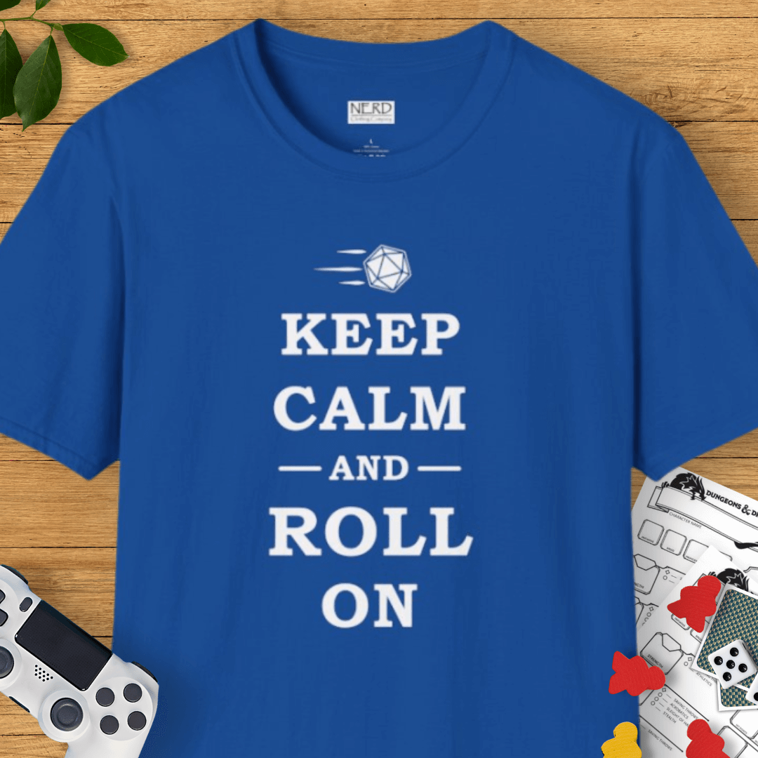 Keep Calm And Roll On T-Shirt