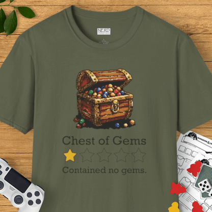 Gemless Chest Review T-Shirt