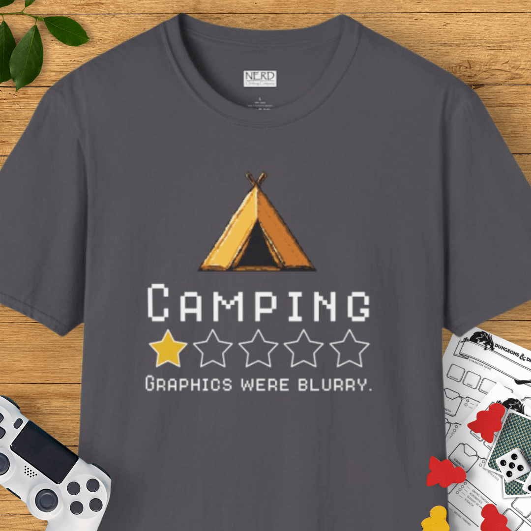 Camping Graphics Review T-Shirt