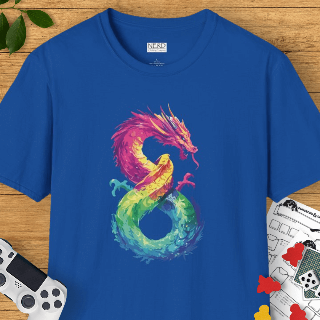 Rainbow Dragon Ampersand T-Shirt